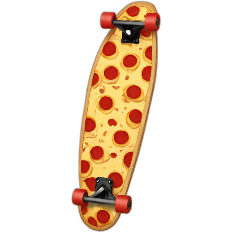 Pizza skateboard emoji