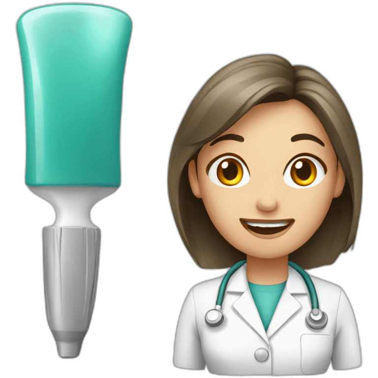 female dentist emoji