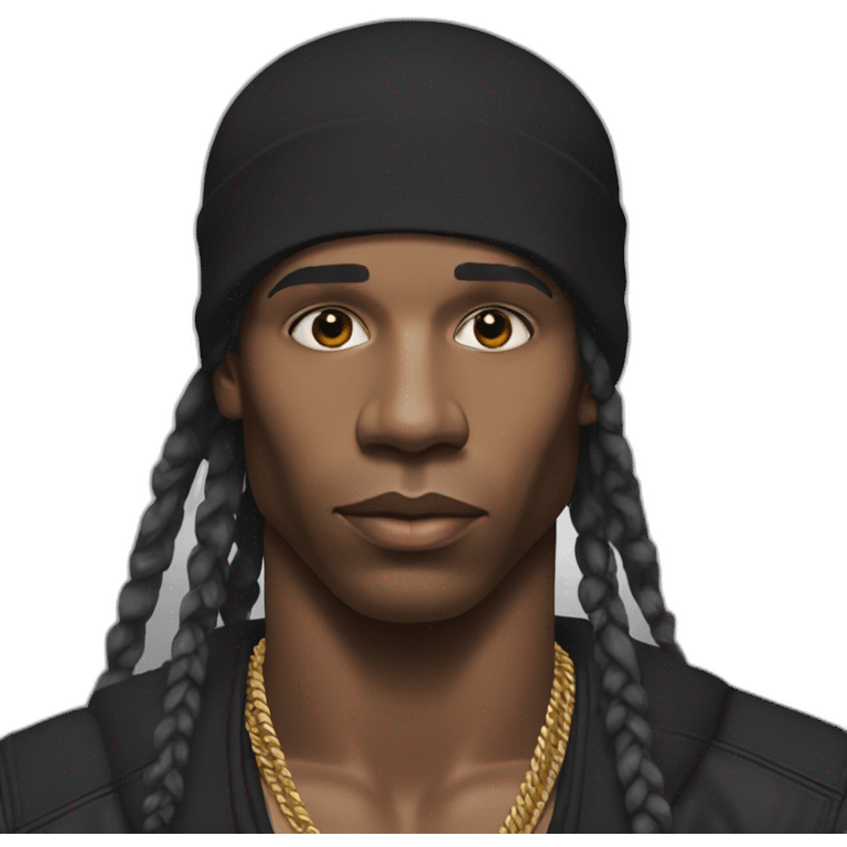 asap rocky with durag emoji