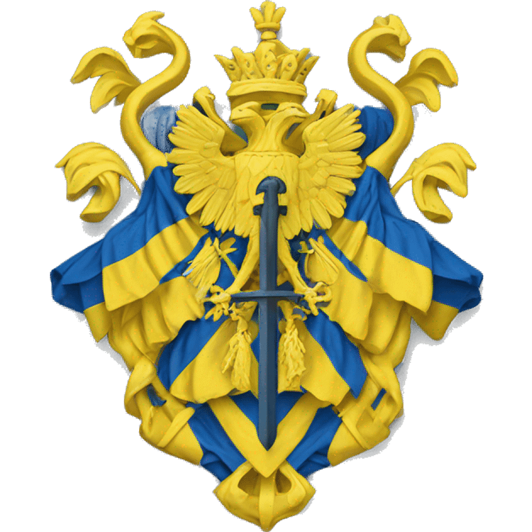 Ukrainian emblem emoji