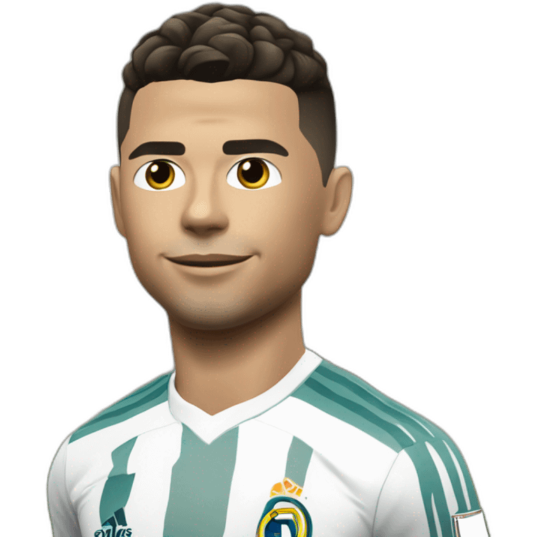 Ronaldo soulève une ligue des champions emoji