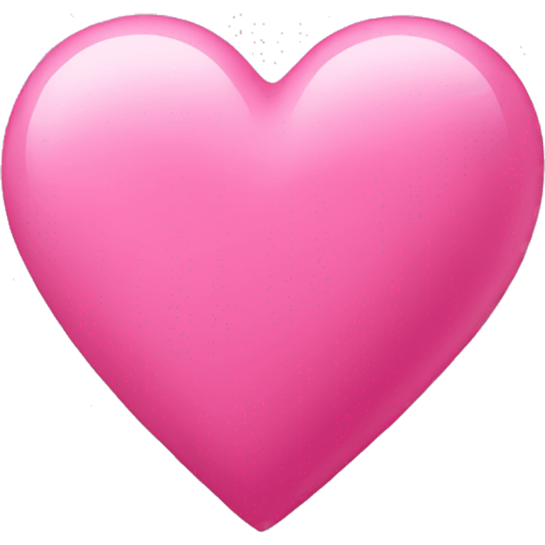 Pink heart  emoji