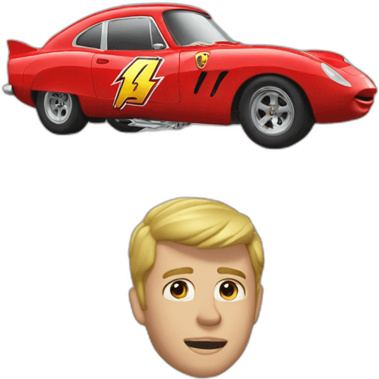 Flash McQueen emoji