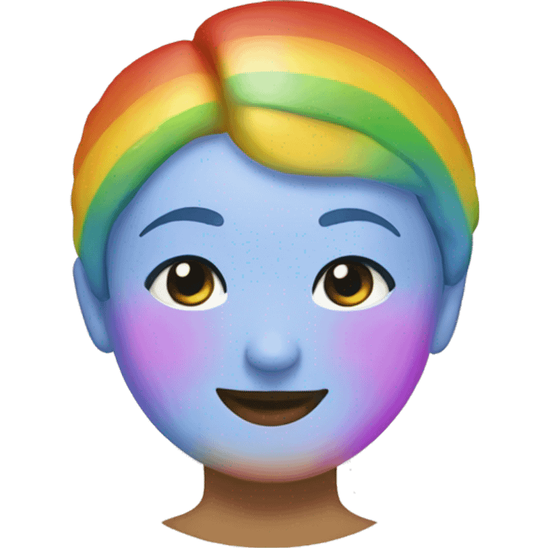 Rainbow spa emoji