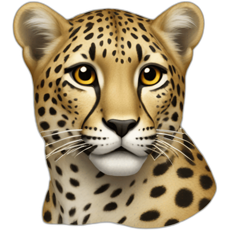 Guépard de profil emoji