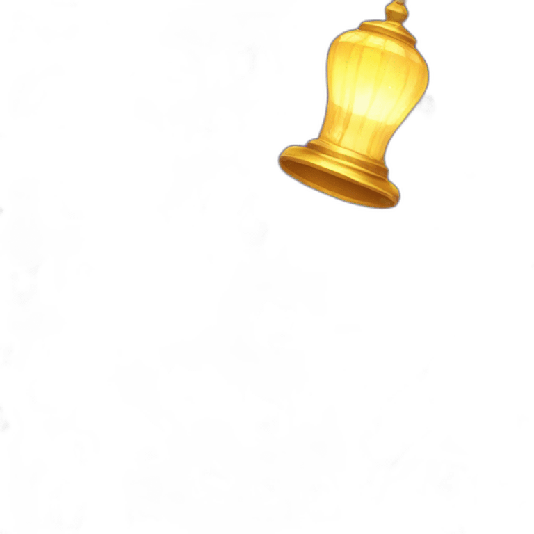 Wish lamp aladdin emoji