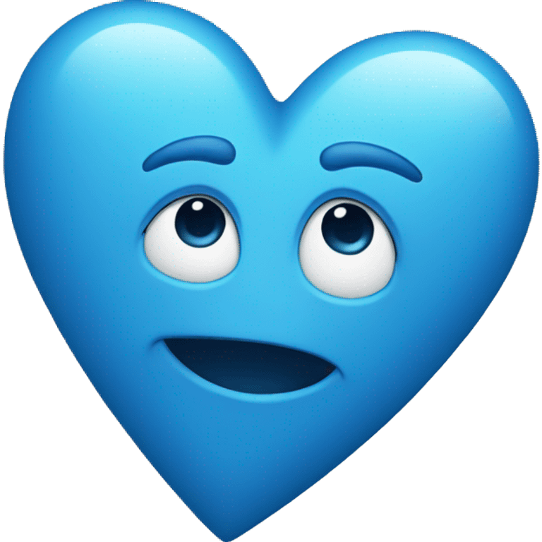 Blue Heart emoji