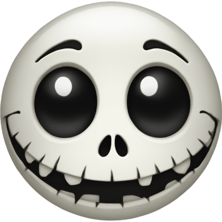 Jack Skeleton from Nightmare Before Christmas  emoji