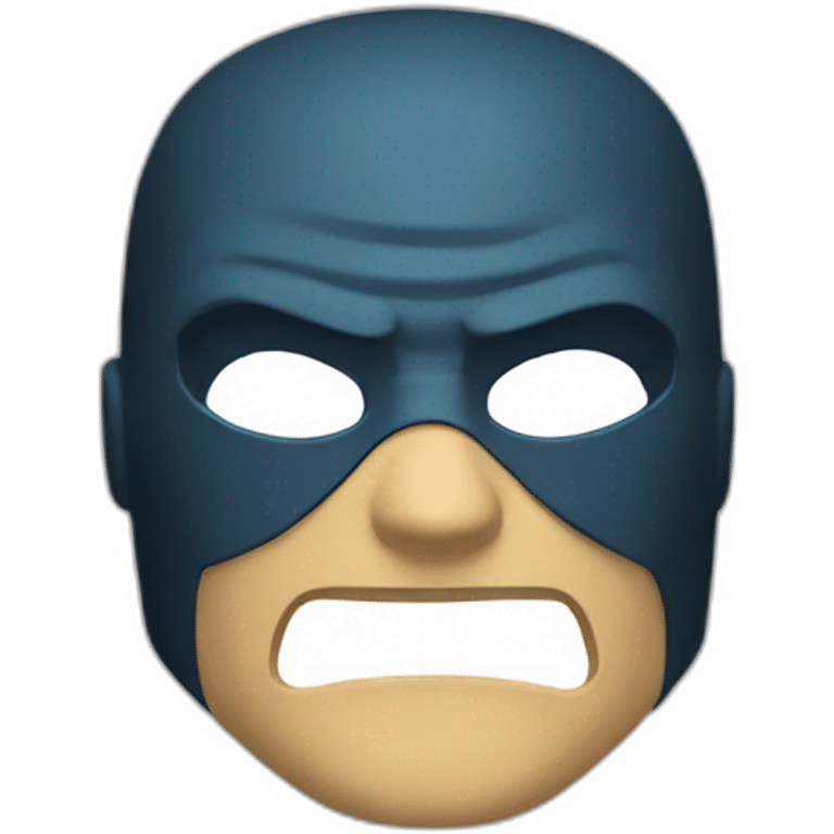 Superhero mask hd quality  emoji