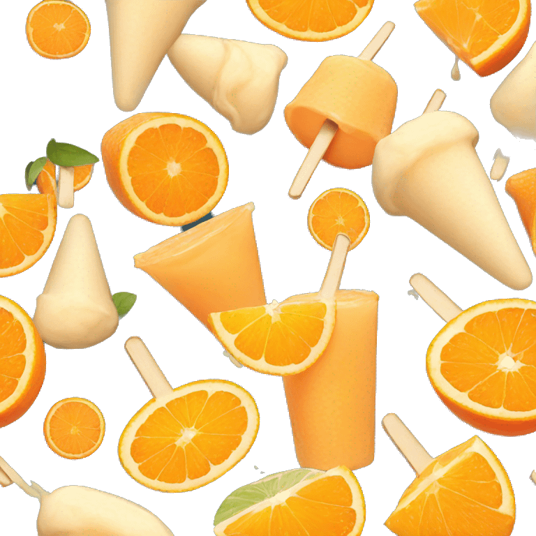 orange creamsicle emoji