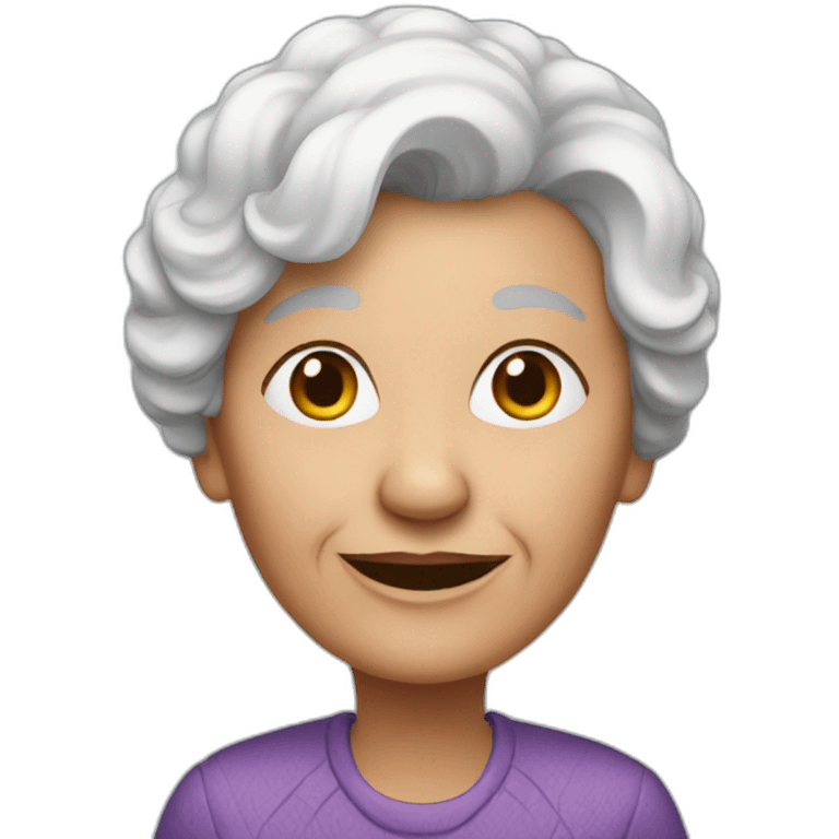 Grandmather emoji