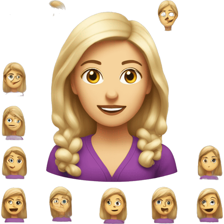 Woman caucasian Life Coach softskills emoji