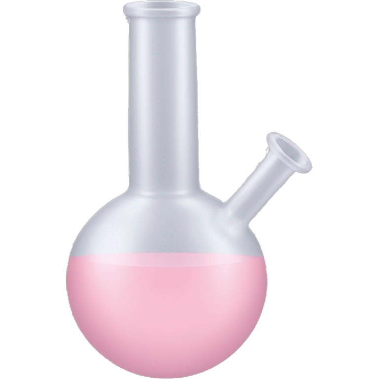 Pastel pink bong emoji