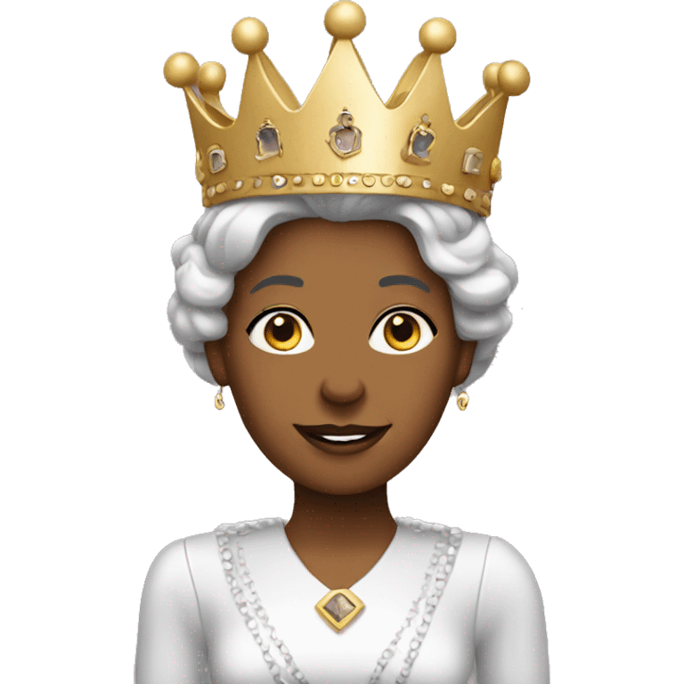 queen of the computer emoji