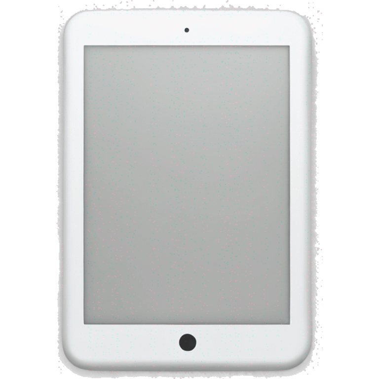 ebook tablet white emoji