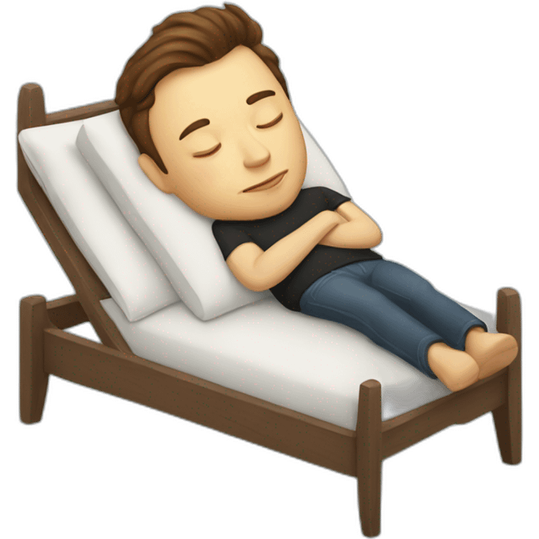 Elon musk sleeping emoji