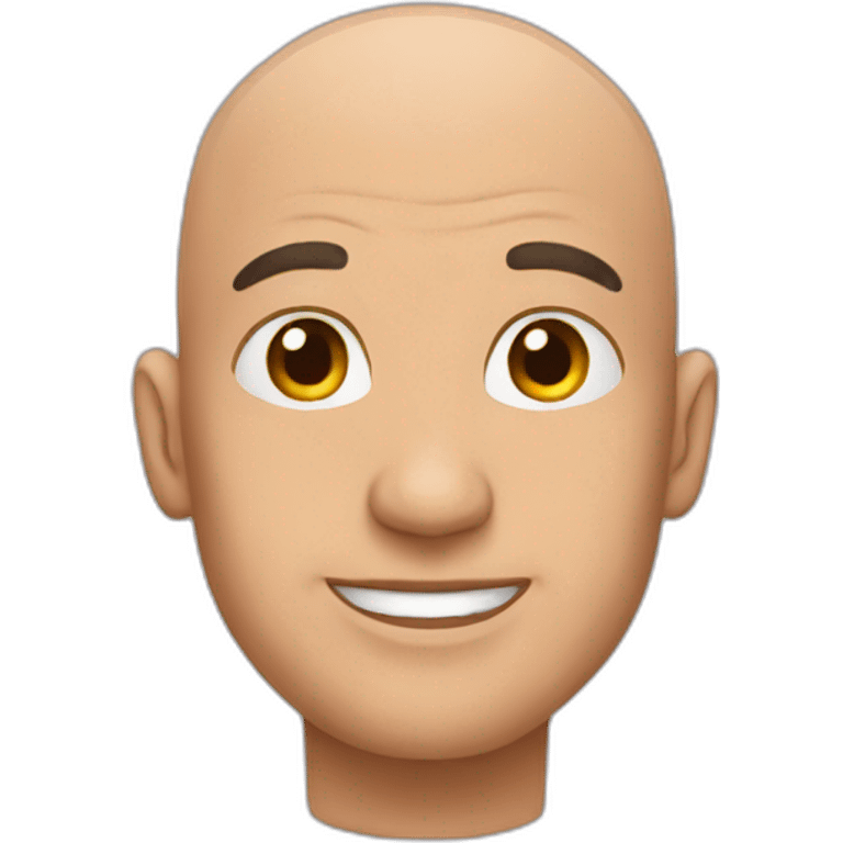 Bald emoji