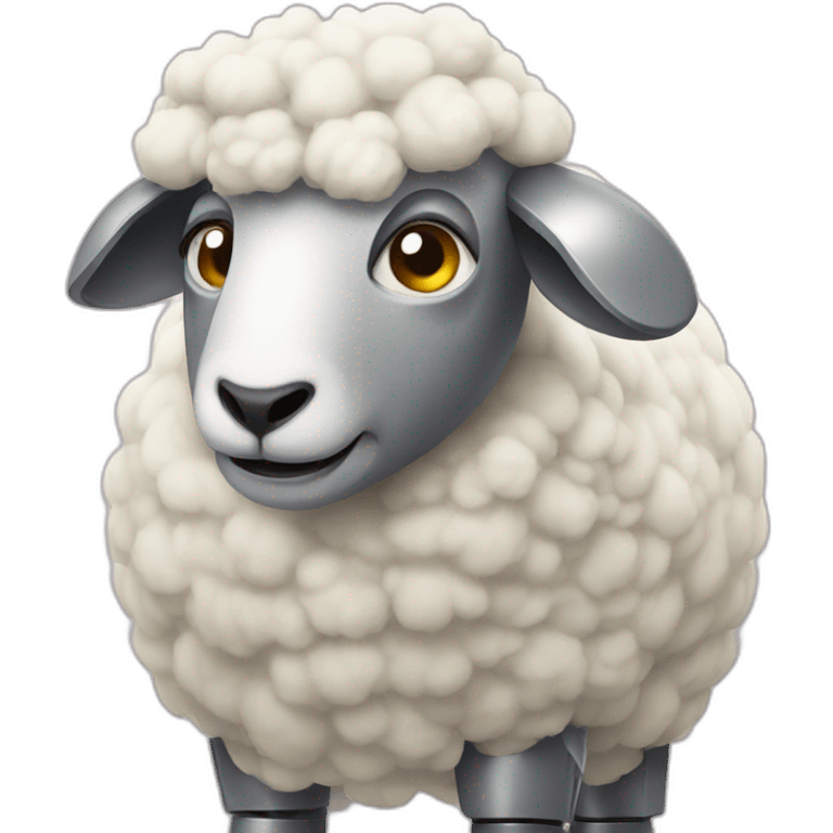 robot sheep emoji