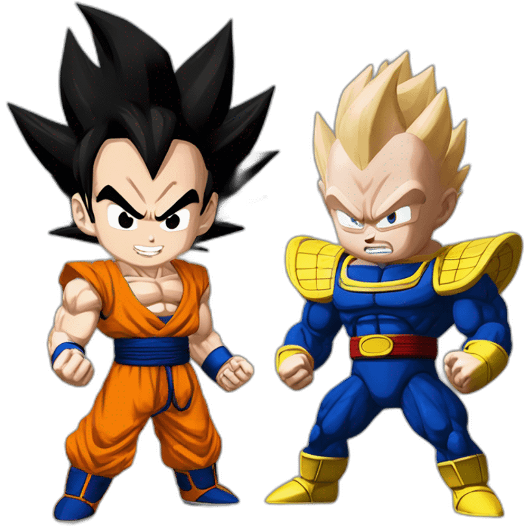 goku vs vegeta emoji