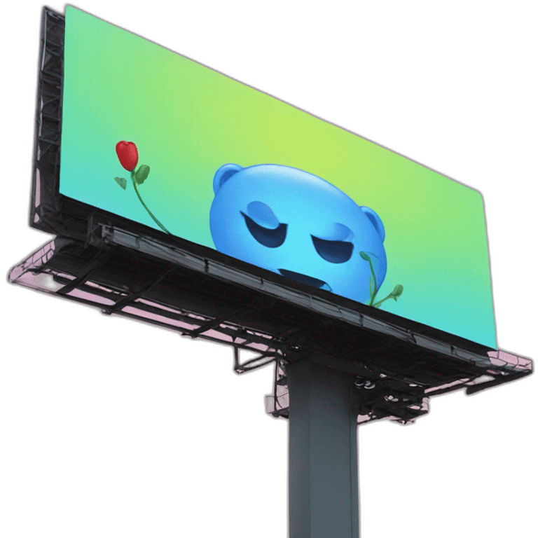 Billboard emoji