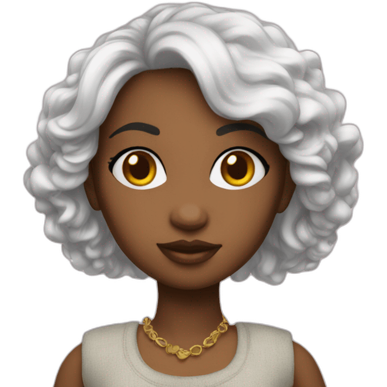 hulla girl doll emoji