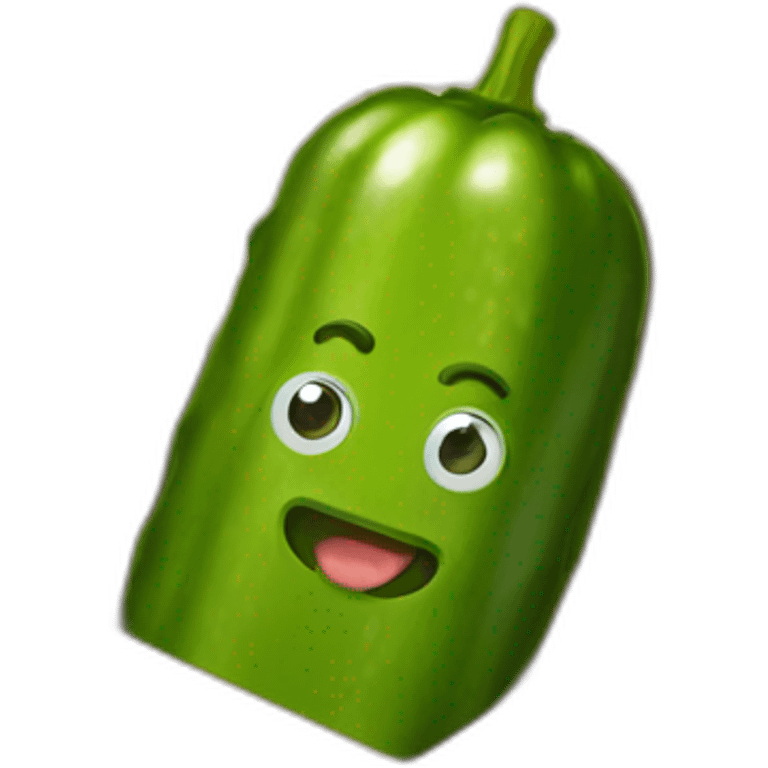 Pickle in a box emoji