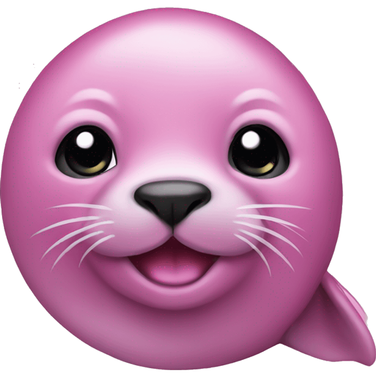 Seal pink emoji