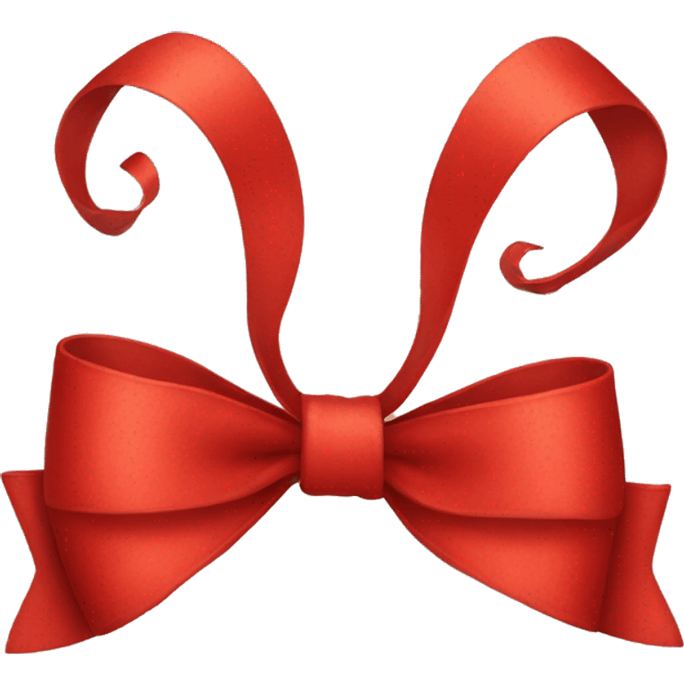 Red bow emoji