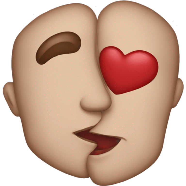 kissing emoji