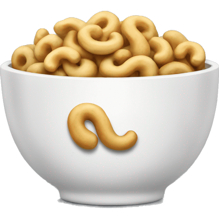 a bowl of casheew emoji