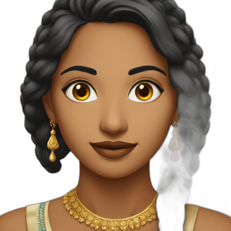 beautiful-indian-woman emoji