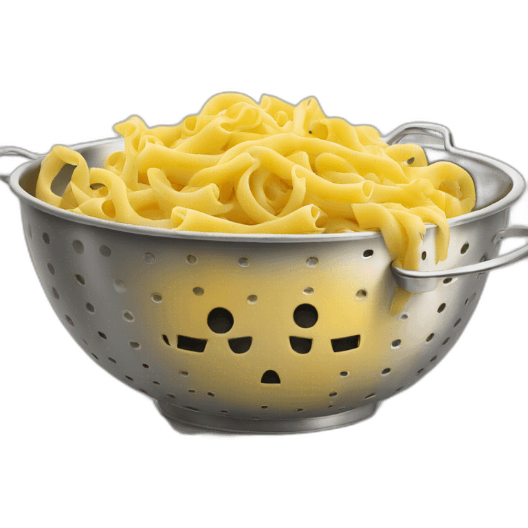 pasta in a colander emoji