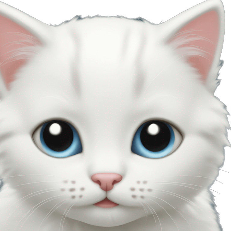 White kitten  emoji