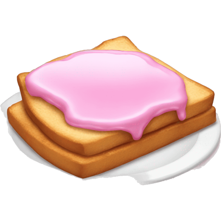 a pink breakfast  emoji