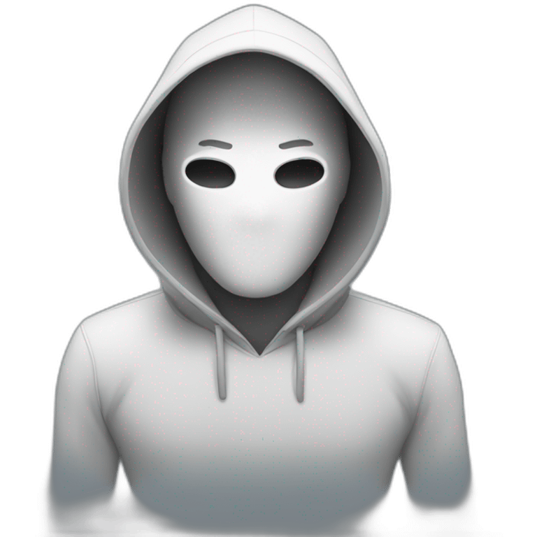 hacker in front of computer emoji