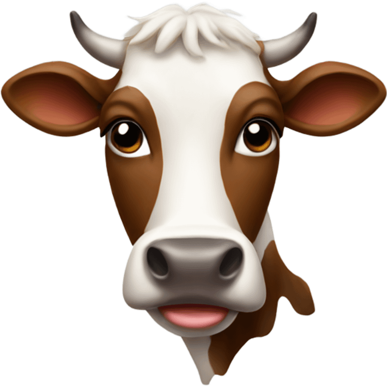 Cow emoji