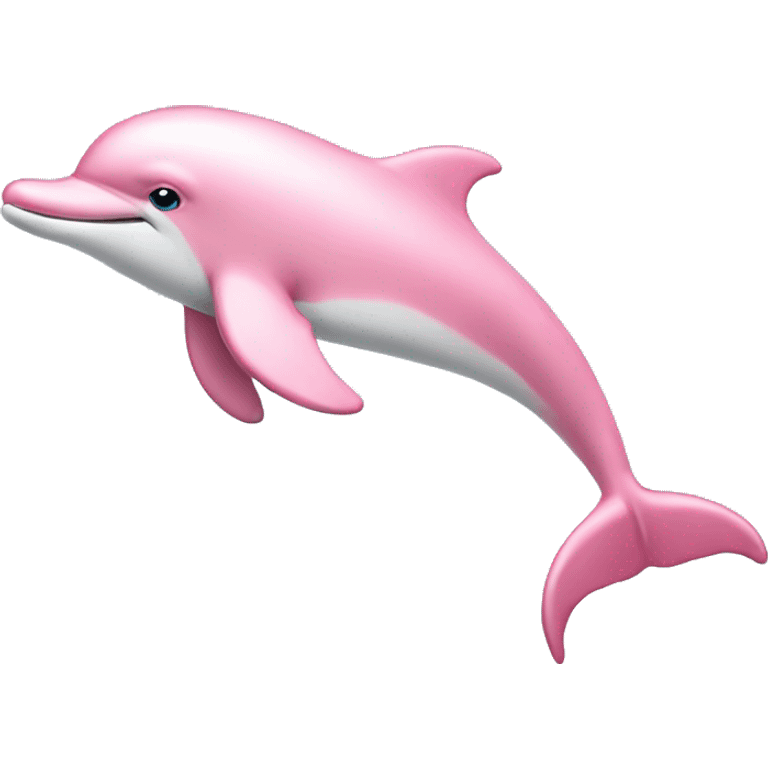 Pastel-pink-colors-dolphin emoji