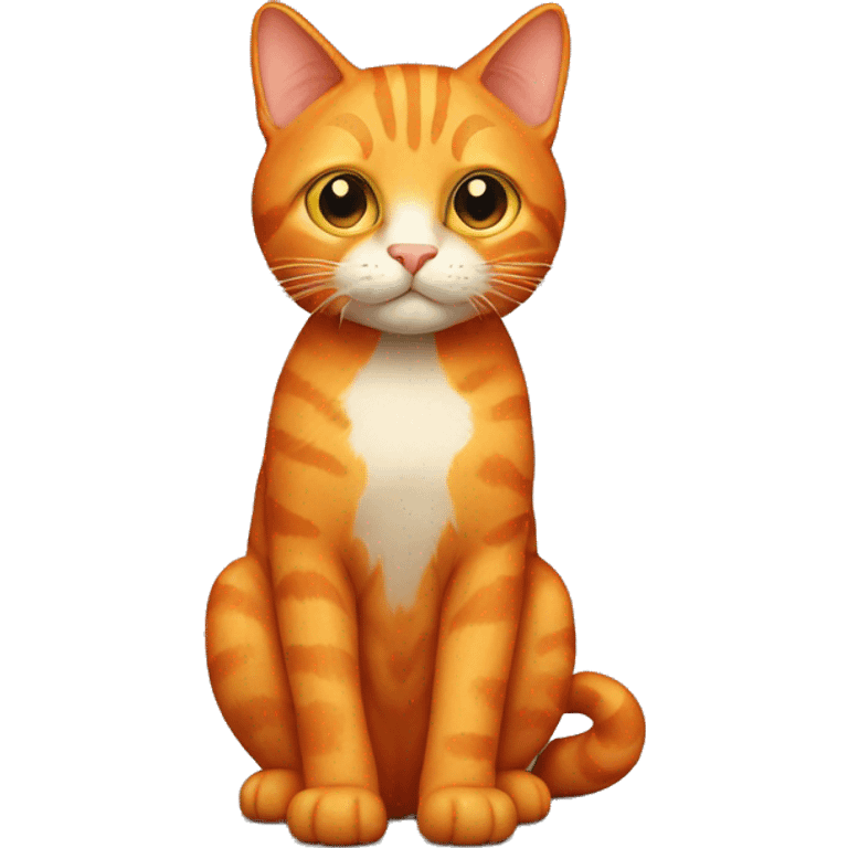 complete orange cat  emoji