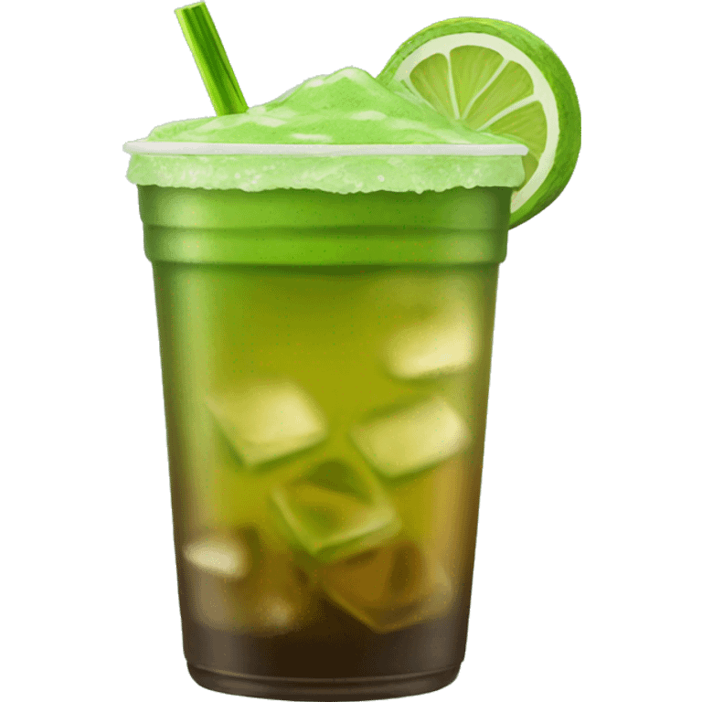 matcha iced tea emoji