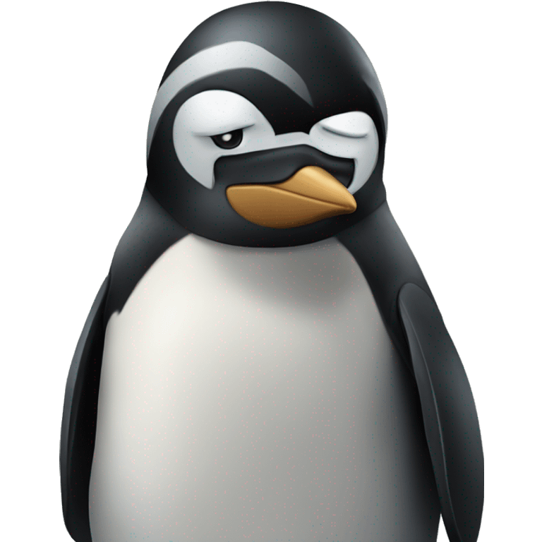 hacker penguin emoji