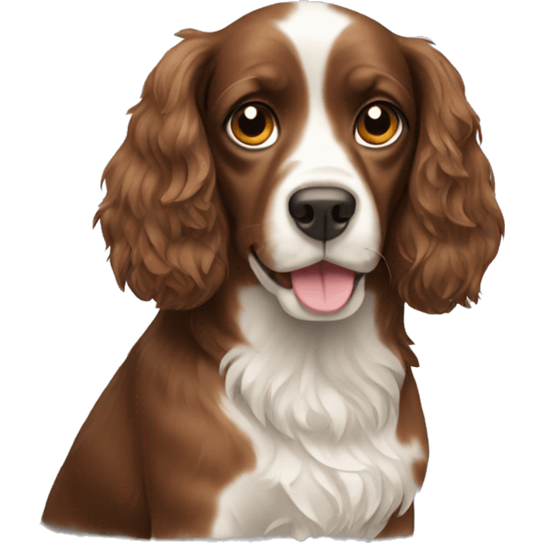 Spaniel dog emoji