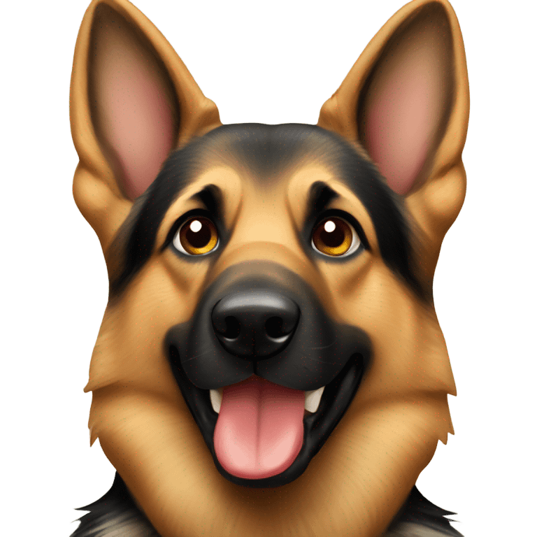 german shepard emoji