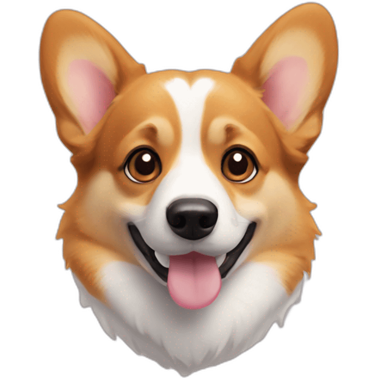 corgi heart eyes emoji