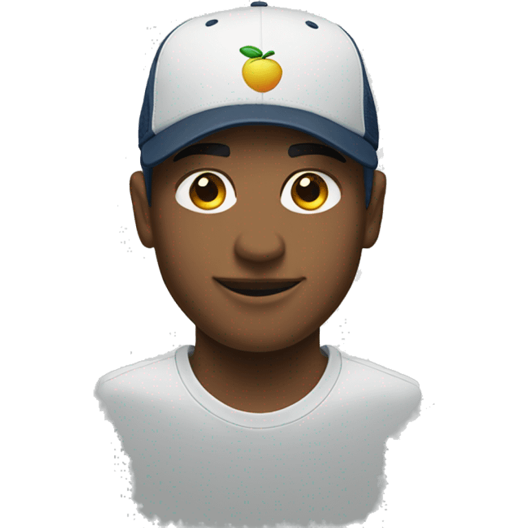 With nike cap emoji