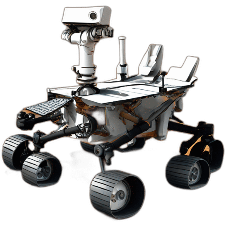 mars rover on surface emoji