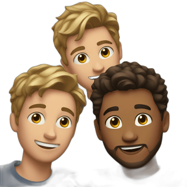 josh and sam selfie emoji