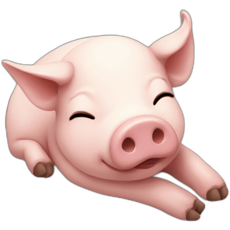 sleep-work-pig emoji