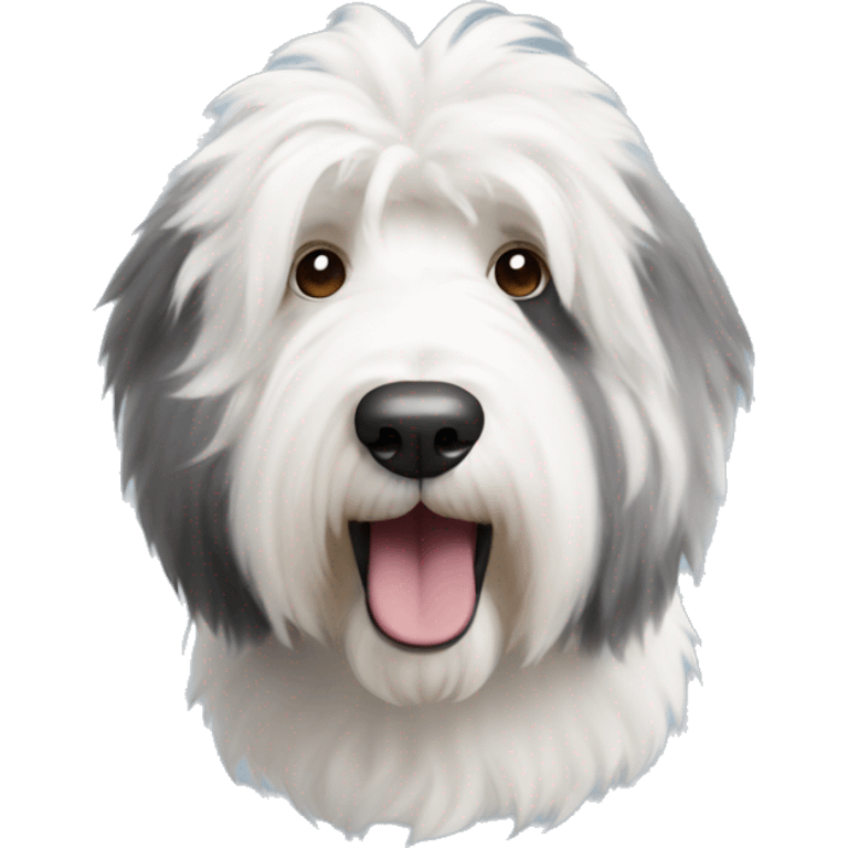 Old English sheepdog emoji