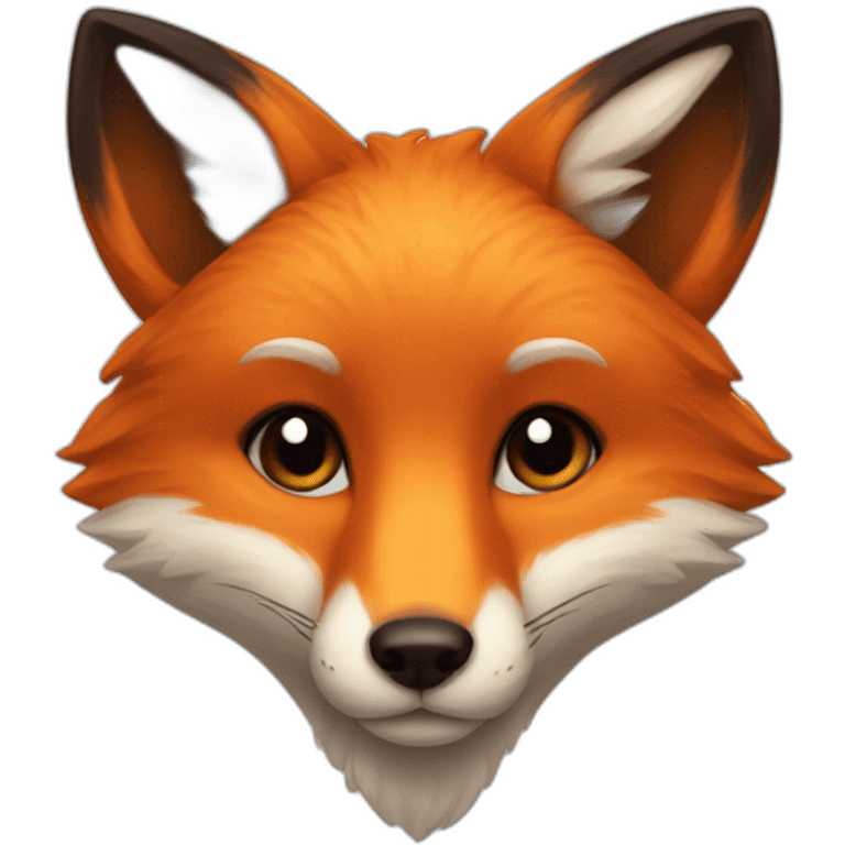 fox hearts emoji