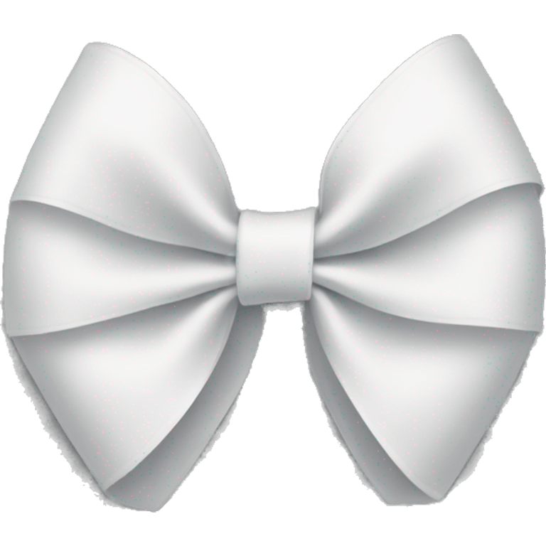 white bow emoji